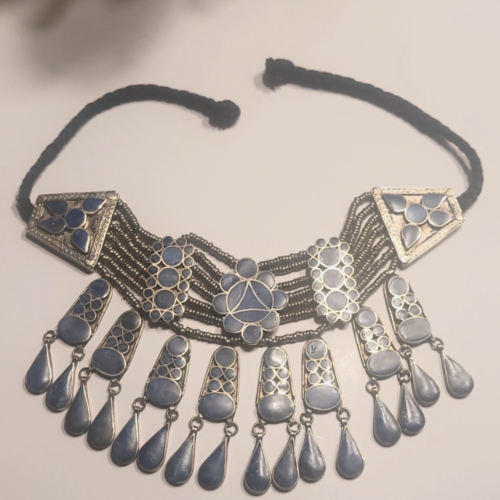 Vintage Lapis Necklace